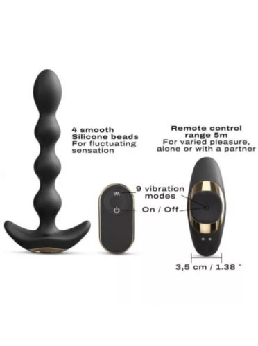 Dorcel Flexi Balls - akkus, rádiós anál vibrátor.