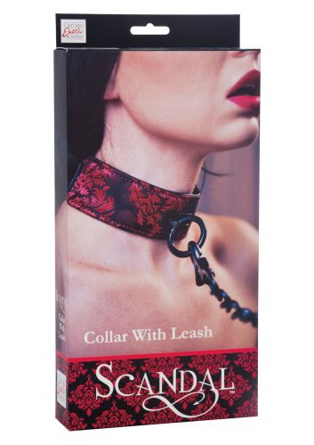 Scandal Collar with Leash. Papír dobozban