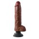 King Cock Vibrating Cock with Balls-25cm.