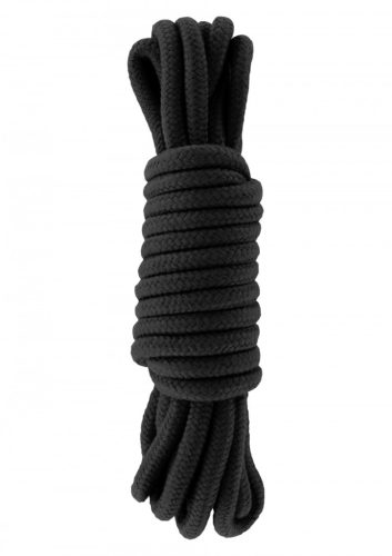 Bondage kötél -fekete. 5 méter,átmérő:8mm