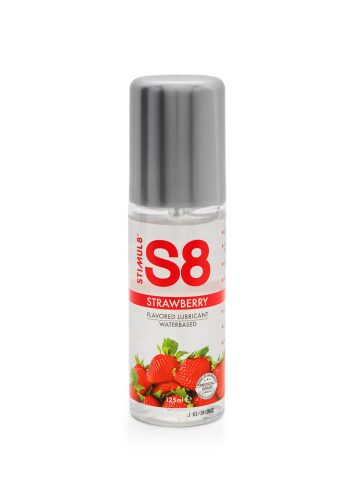 S8 Lube vizes síkosító-Epres . 125ml