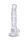 King Cock Clear herés dildó-20cm.
