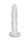 King Cock Clear dildó-18cm.