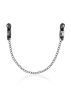 Hard nipple clamps.