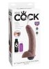 King Cock SQUIRTING COCK barna-23cm.