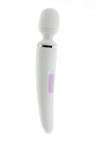 Satisfyer Wand-er Woman -akkus fehér masszírozó-15func. Tester-új,bontatlan ,nylonban