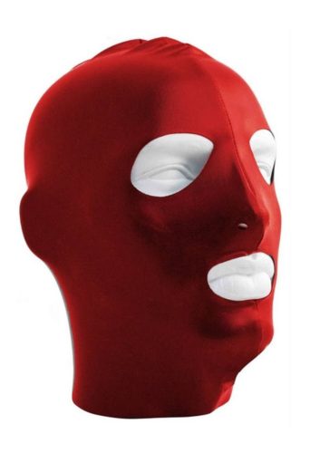 Datex Hood Eyes and Mouth Open-piros.