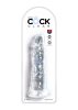 King Cock Clear dildó-21cm.