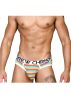 Pride Rainbow Stripe Locker Room Jock. Méret:XL