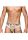 Pride Rainbow Stripe Locker Room Jock. Méret:XL
