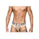 Pride Rainbow Stripe Locker Room Jock. Méret:XL