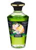 Shunga - melegítő hatású masszázsolaj,zöld tea-100ml.