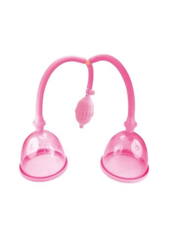 Pink mellpumpa-dupla.