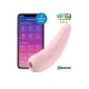 Satisfyer Curvy 2+,okos szívóhullámos vibri. Tester-új,bontatlan nylonban