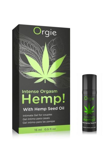 Orgie Hemp-stimuláló intim gél nőknek és férfiaknak,15ml.