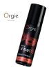 Orgie Sexy Vibe hot-folyékony vibrátor; eper ízzel-15ml.