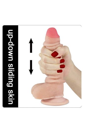 Sliding-Skin dupla rétegű dong-18cm.