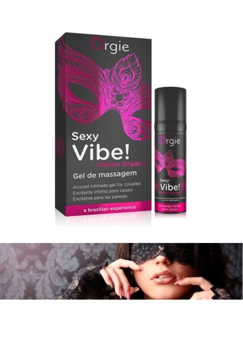 Orgie Sexy Vibe! Intense Orgasm gel -pároknak.