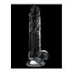 Flawless Clear Dildo-19cm.