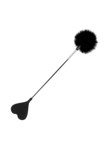 DARKNESS FEATHER CROP-50cm.