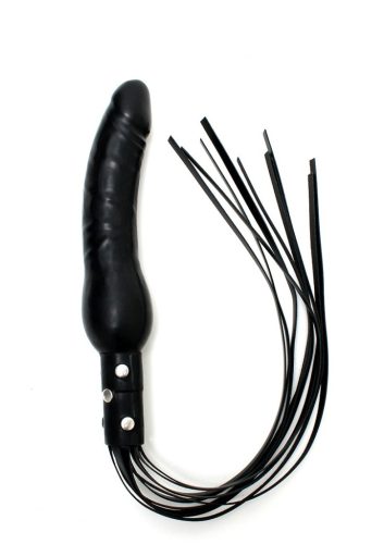 Rimba korbács latex dildóval.