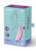 Satisfyer Curvy 3+ - okos, akkus, vízálló csiklóizgató vibrátor,pink. Tester-új,bontatlan ,nylonban