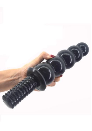 Anál gömbös zselés tágító-28cm.