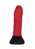 Fantasy red-black dildo.