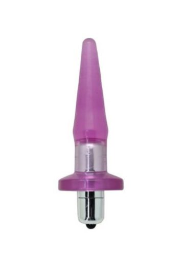 VIBRATING ANAL PLUG-lila.