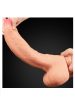 Dual Layer Platinum Silicone Cock -28cm.
