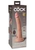 King Cock Elite vibrator,távirányítós,akkus -18cm.