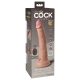 King Cock Elite vibrator,távirányítós,akkus -18cm.