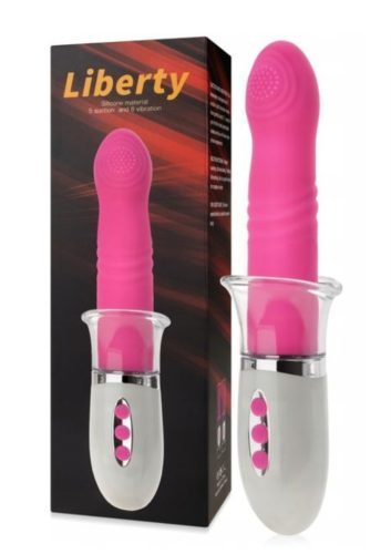 Liberty forgófejes vákuum vibrátor,akkus.