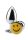 Smile fém anál plug-közepes.
