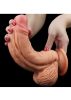 Vastag Nature Cock,dupla rétegű -23cm. Test színű