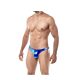 CUT4MEN - THONG PROVOCATIVE BLUE SKAI. Méret:L