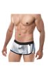 CUT4MEN - BOXER TRUNK SILVER. Méret:S