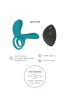 Couples Vibrator Ring -akkus,távirányítós.