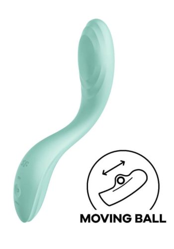 Satisfyer Rrrolling -akkus,mozgó golyós G-pont vibrátor.