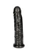 Enea fekete élethű dildó -24cm.