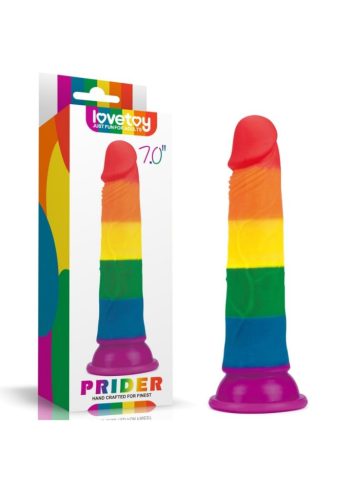 Prider Dildo szilikonból-18cm.