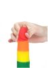 Prider Dildo szilikonból-18cm.