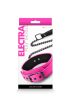 Neon Pink Electra nyakörv pórázzal.