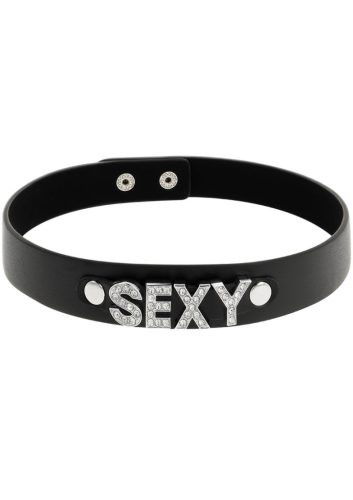 Csillogó SEXY feliratos nyakpánt.