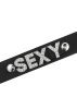 Csillogó SEXY feliratos nyakpánt.
