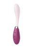 Satisfyer G-Spot Flex 3 - akkus G-pont vibrátor,pink-bordó.