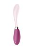 Satisfyer G-Spot Flex 3 - akkus G-pont vibrátor,pink-bordó.