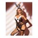 Bunny girl fekete-fehér. Méret:S/M