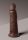King Cock Elite, Dual Density Silicone Cock Brown -20cm.