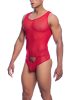 MOB Sexy Sheer Body-piros. Méret:S/M